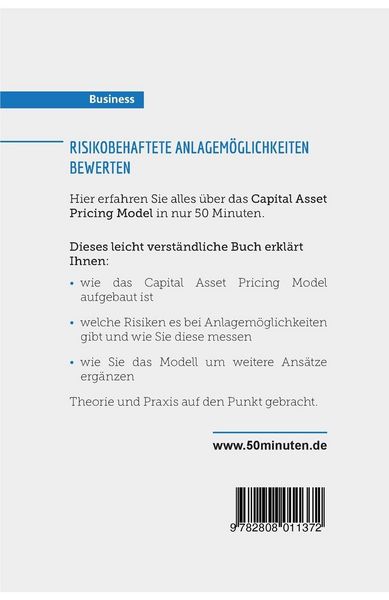 Produktbild: Capital Asset Pricing Model