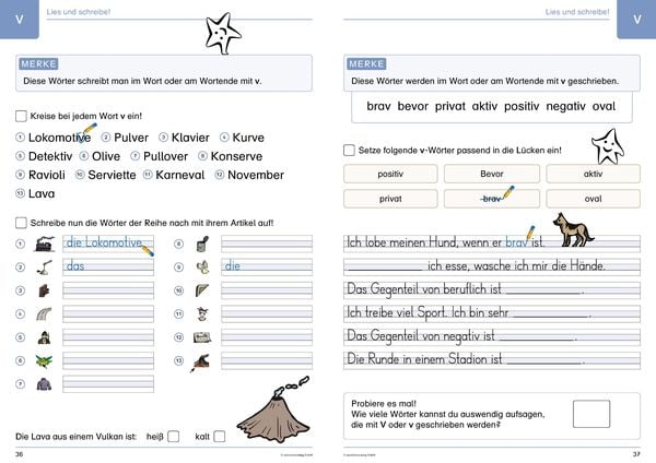 Produktbild: Ich kann rechtschreiben 1 und 2 - Sch&uuml;lerarbeitshefte f&uuml;r die 2. und 3. Klasse - neues Design
