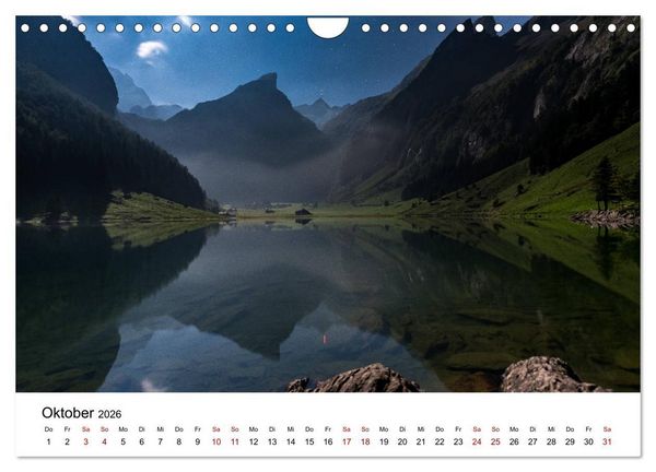 Produktbild: Faszination S&auml;ntis (Wandkalender 2026 DIN A4 quer), CALVENDO Monatskalender