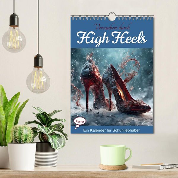 Produktbild: Verzaubert durch High Heels &ndash; Ein Kalender f&uuml;r Schuhliebhaber (Wandkalender 2026 DIN A4 hoch), CALVENDO Monatskalender