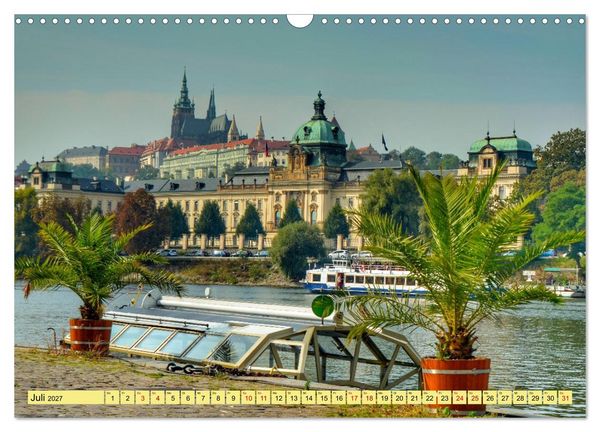 Produktbild: Prag. Du bist so sch&ouml;n (Wandkalender 2027 DIN A3 quer), CALVENDO Monatskalender