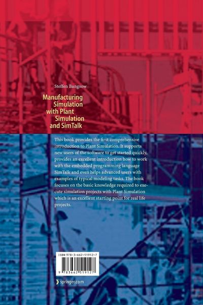 Produktbild: Manufacturing Simulation with Plant Simulation and Simtalk