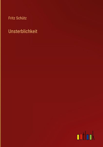 Produktbild: Unsterblichkeit
