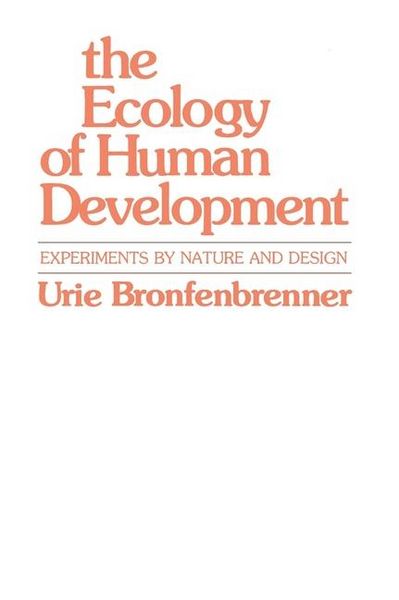 Produktbild: The Ecology of Human Development