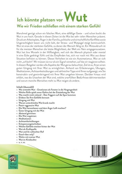 Produktbild: Ich könnte platzen vor Wut