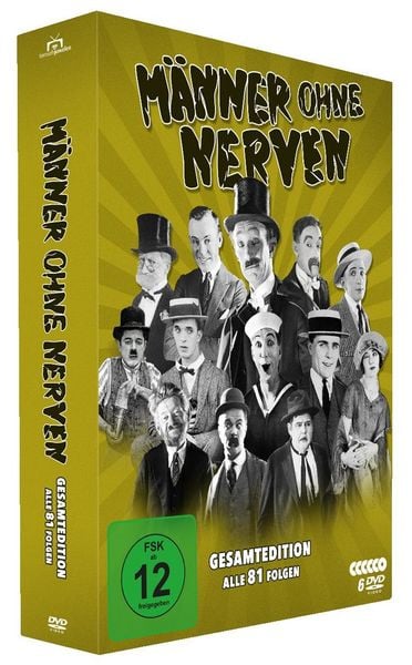 Produktbild: M&auml;nner ohne Nerven - Gesamtedition: Alle 81 Folgen (9 Staffeln) [6 DVDs]