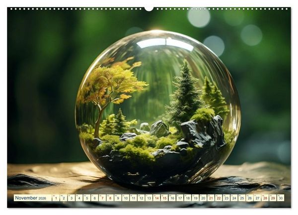 Produktbild: Sph&auml;renwelten (hochwertiger Premium Wandkalender 2026 DIN A2 quer), Kunstdruck in Hochglanz