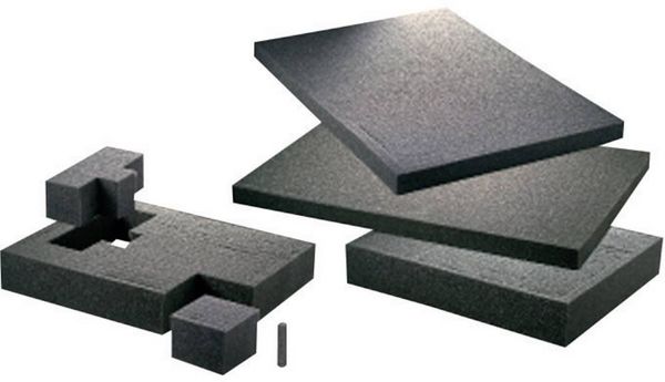 Produktbild: TOOLCRAFT 1433383 Schaumstoffeinlage (L x B x H) 300 x 300 x 10mm