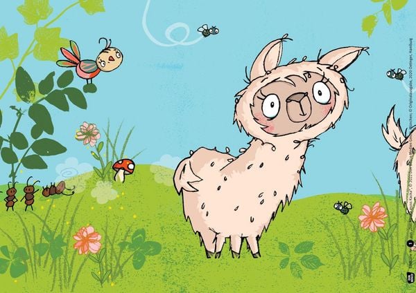 Produktbild: Das Alpaka muss Kacka. Kamishibai Bildkartenset