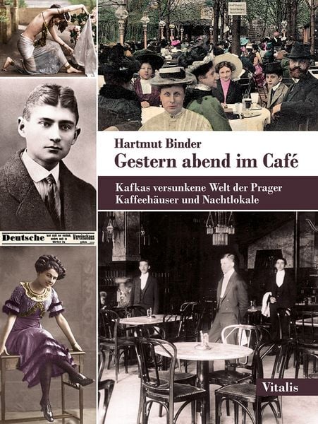Gestern abend im Café, Gebundene Ausgabe von Hartmut Binder, Vitalis, 9783899194609