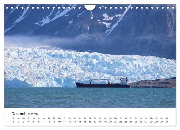 Produktbild: Svalbard 2026 (Wandkalender 2026 DIN A4 quer), CALVENDO Monatskalender