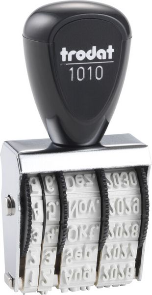 Produktbild: trodat Datumstempel 1010 0,4x2,6cm