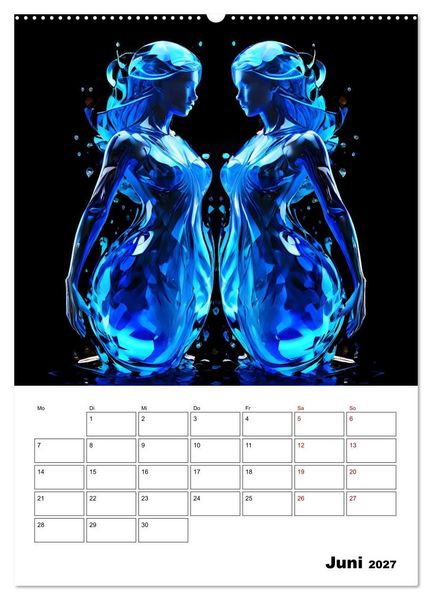 Produktbild: Die Konstellationen der Sterne (hochwertiger Premium Wandkalender 2027 DIN A2 hoch), Kunstdruck in Hochglanz