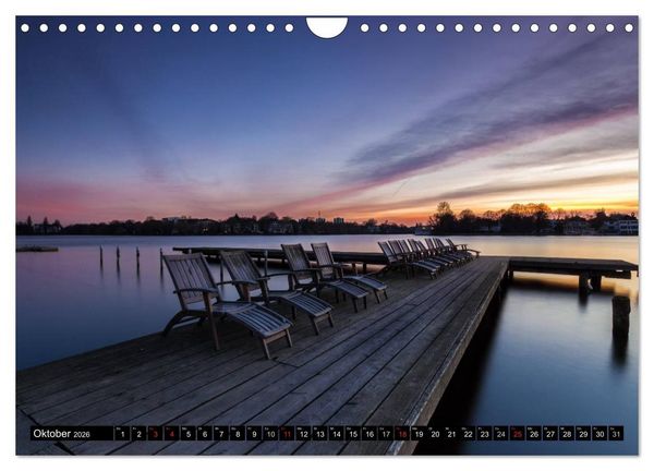 Produktbild: Stege zum Tr&auml;umen (Wandkalender 2026 DIN A4 quer), CALVENDO Monatskalender