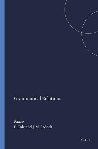 Produktbild: Grammatical Relations