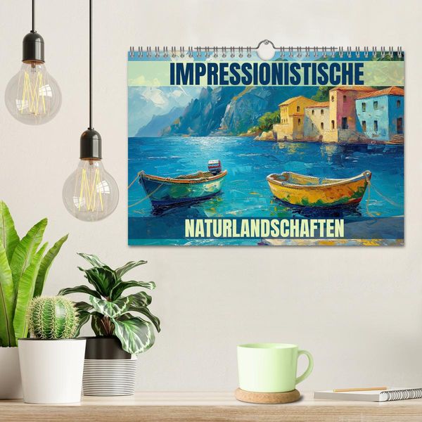 Produktbild: Impressionistische Naturlandschaften (Wandkalender 2026 DIN A4 quer), CALVENDO Monatskalender