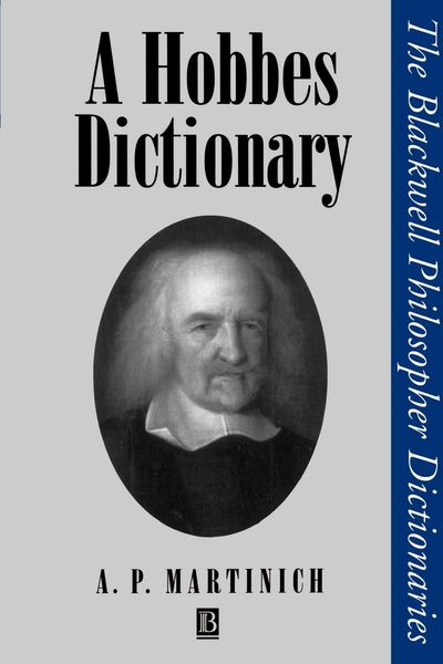 Produktbild: A Hobbes Dictionary