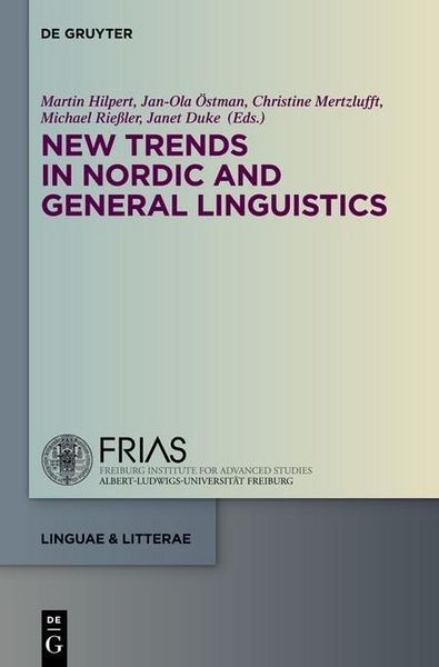 Produktbild: New Trends in Nordic and General Linguistics