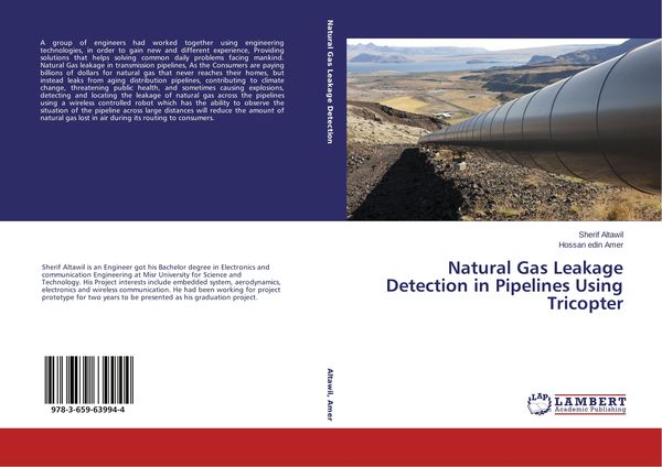 Produktbild: Natural Gas Leakage Detection in Pipelines Using Tricopter
