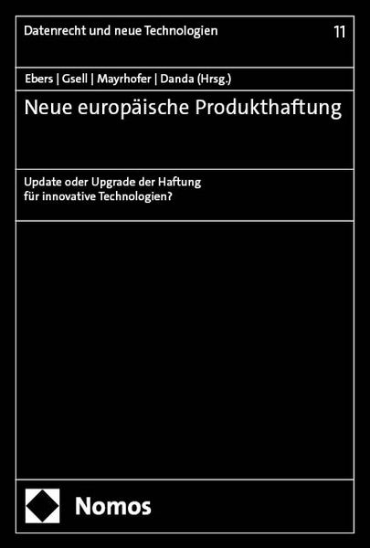 Produktbild: Neue europ&auml;ische Produkthaftung