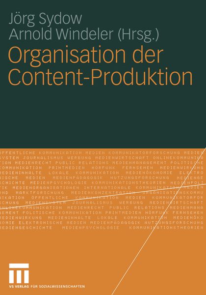Produktbild: Organisation der Content-Produktion