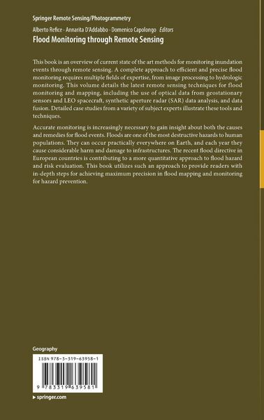 Produktbild: Flood Monitoring through Remote Sensing