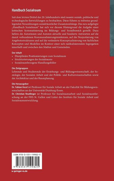 Produktbild: Handbuch Sozialraum