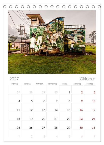 Produktbild: Tischplaner 2027 - W&auml;nde sprechen B&auml;nde (A5 Tischkalender zum Aufstellen) CALVENDO