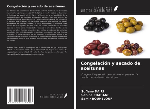 Produktbild: Congelaci&oacute;n y secado de aceitunas