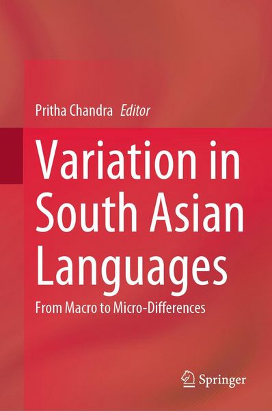 Produktbild: Variation in South Asian Languages