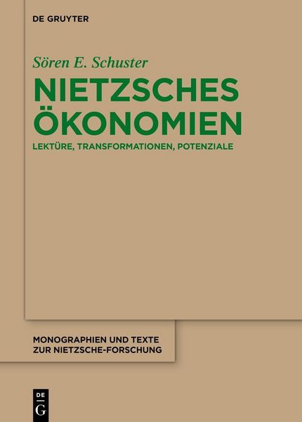 Produktbild: Nietzsches &Ouml;konomien