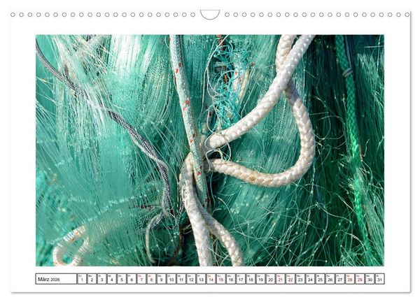 Produktbild: Netzdetails (Wandkalender 2026 DIN A3 quer), CALVENDO Monatskalender