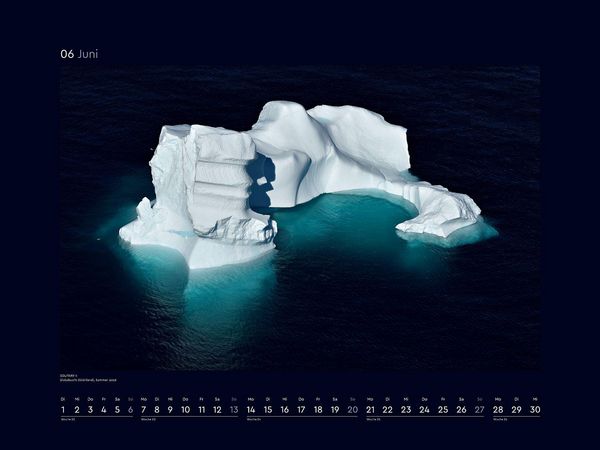 Produktbild: Eiswelten - KUNTH Wandkalender 2027