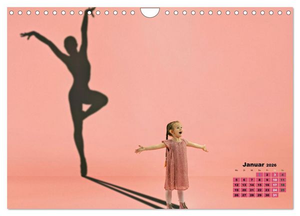 Produktbild: BALLETT - ein Hauch Magie (Wandkalender 2026 DIN A4 quer), CALVENDO Monatskalender
