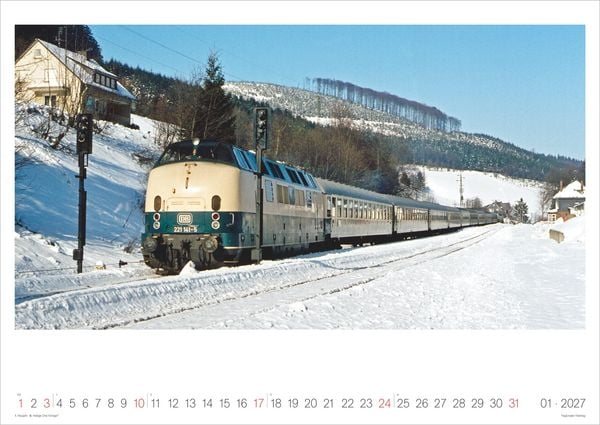 Produktbild: Eisenbahn-Nostalgie 2027