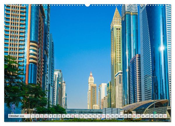 Produktbild: Dubai - Traumstadt der Scheichs (Wandkalender 2026 DIN A2 quer), CALVENDO Monatskalender