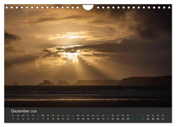 Produktbild: Bretagne - Land am Meer (Wandkalender 2026 DIN A4 quer), CALVENDO Monatskalender