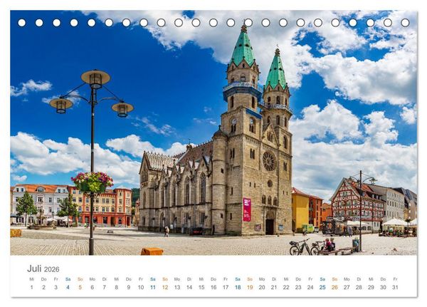 Produktbild: Meiningen - Th&uuml;ringische Theaterstadt (Tischkalender 2026 DIN A5 quer), CALVENDO Monatskalender