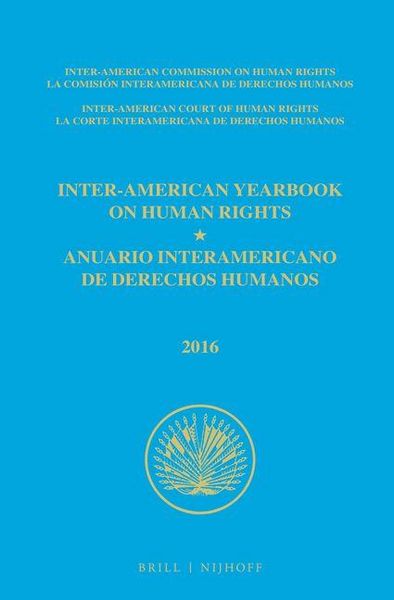 Produktbild: Inter-American Yearbook on Human Rights / Anuario Interamericano de Derechos Humanos, Volume 32 (2016) (2 Volume Set)