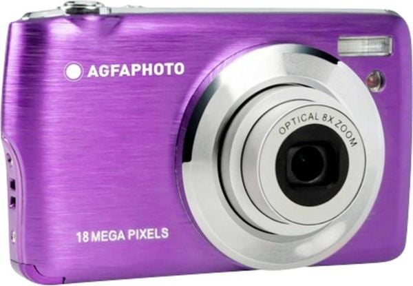 Produktbild: AgfaPhoto AgfaPhoto Realishot DC8200 purple Digitalkamera 18 Megapixel Opt. Zoom: 8 x Violett inkl. Akku, inkl. Tasche