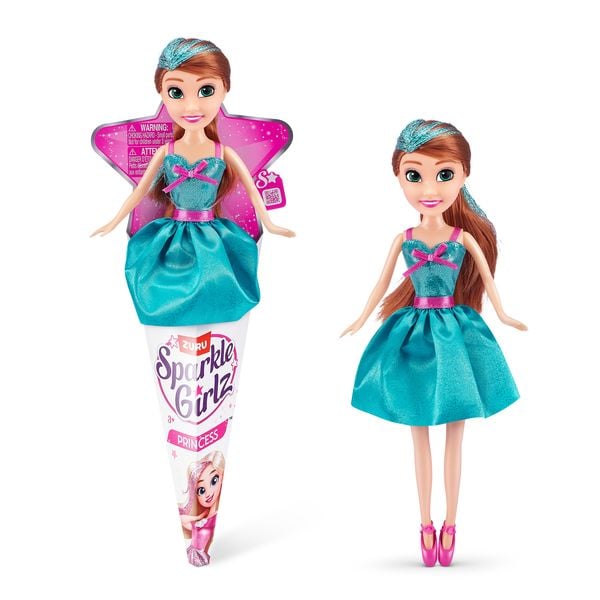 Produktbild: Sparkle Girlz Puppe Prinzessin 3fach sortiert