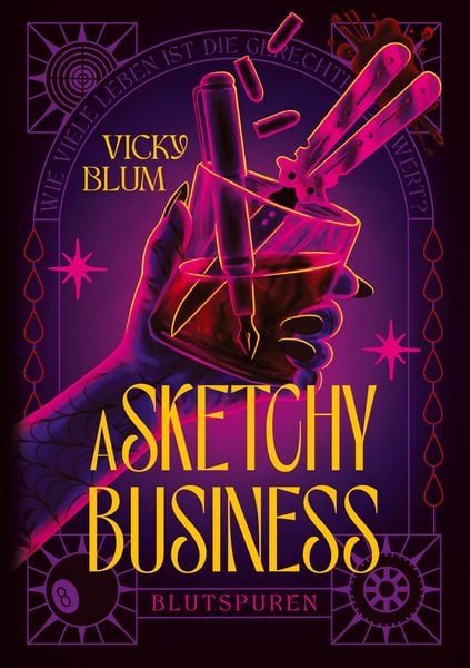 A Sketchy Business - Blutspuren, Taschenbuch von Vicky Blum, BoD – Books on Demand, 9783696399078