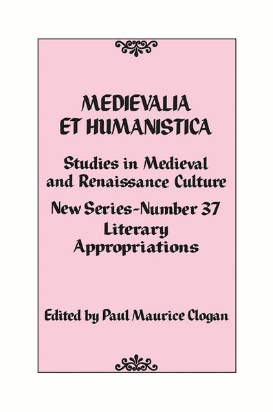 Produktbild: Medievalia et Humanistica, No. 37