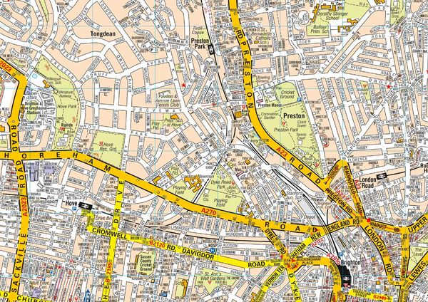 Produktbild: Brighton A-Z Pocket Street Map