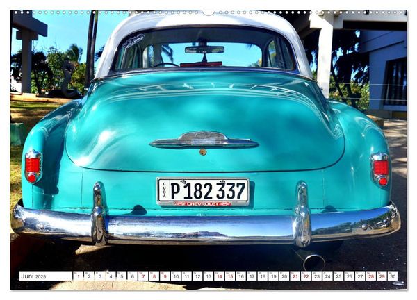 Produktbild: Chevy Highlights - Oldtimer der Marke Chevrolet aus den F&uuml;nfziger Jahren (Wandkalender 2025 DIN A2 quer), CALVENDO Monatskalender