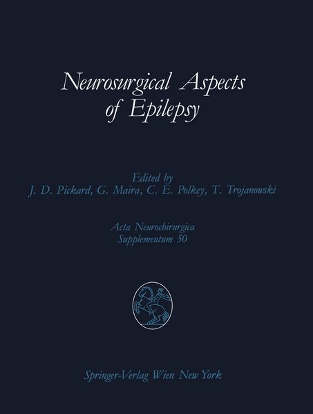 Produktbild: Neurosurgical Aspects of Epilepsy