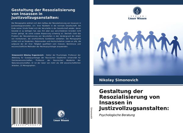 Produktbild: Gestaltung der Resozialisierung von Insassen in Justizvollzugsanstalten: