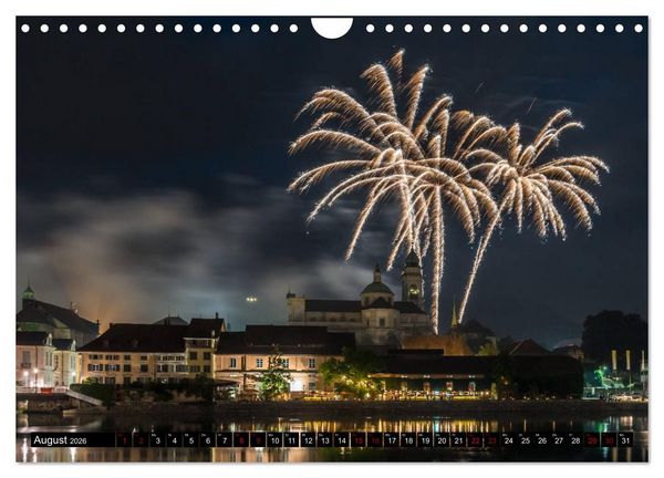 Produktbild: Die sch&ouml;nsten Ansichten der Schweiz (Wandkalender 2026 DIN A4 quer), CALVENDO Monatskalender