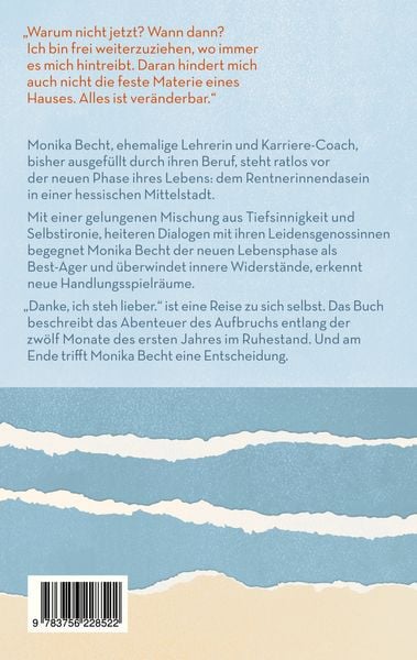 Produktbild: Danke, ich steh lieber. Mein erstes Jahr im Ruhestand