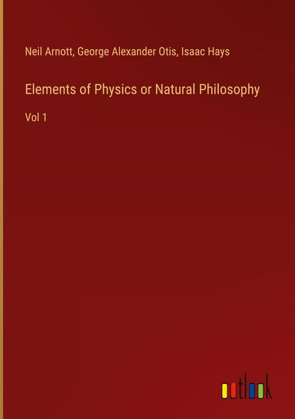 Produktbild: Elements of Physics or Natural Philosophy
